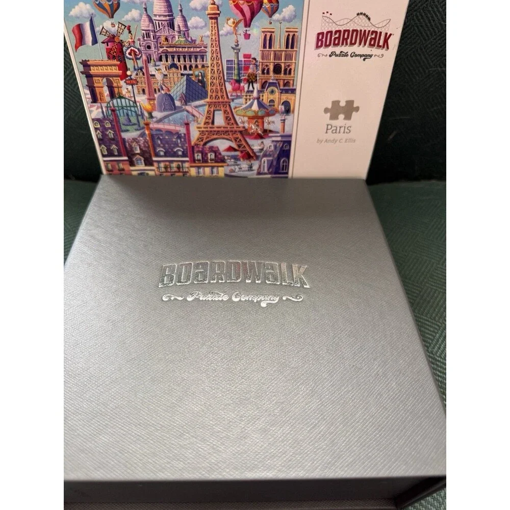 Boardwalk Puzzles Paris 1000 Piece Jigsaw Puzzle Preowned